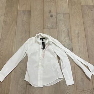 Banana Republic fitted dress shirt, brand new with tags, size 0P Petite